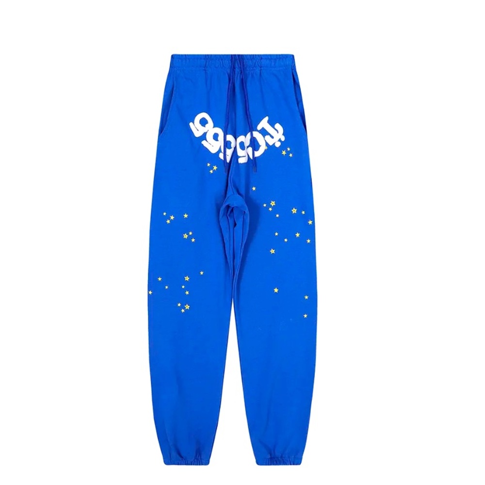 Spider Worldwide Web Pattern Sweatpants Men, Joggers Drawstring.Very Barley Used